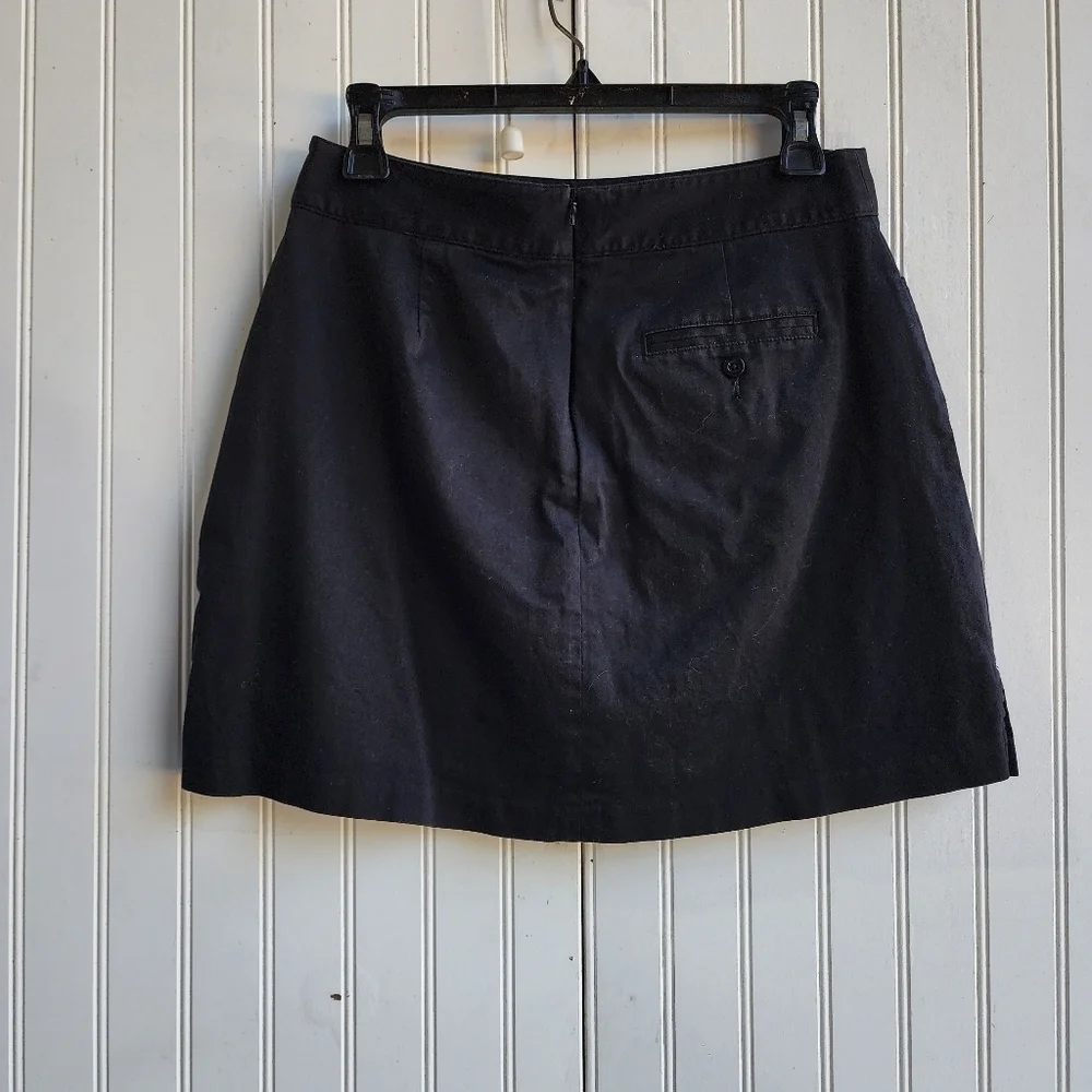 Lady Hagen Skirt Skort Womens Black Athletic Golf Tennis Cotton Sz 4